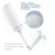 400ml Portable Travel Handheld Bidet Bottle