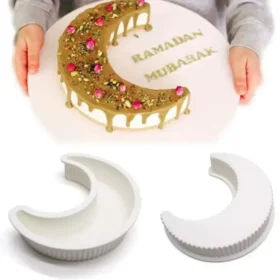 Ramadan Mubarak Half Moon Cake Mould