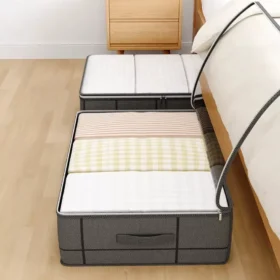 Heavy-Duty Under Bed Organizer with Clear Window