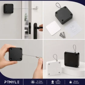 Automatic Drawstring Door Closer