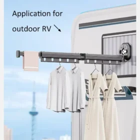 Best 1 Pcs Durable Folding Wall Mounted Clothes Drying Rack