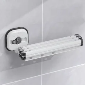 Best 1 Pcs Durable Folding Wall Mounted Clothes Drying Rack