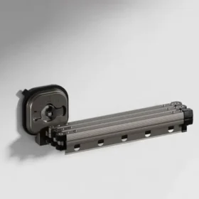 Best 1 Pcs Durable Folding Wall Mounted Clothes Drying Rack