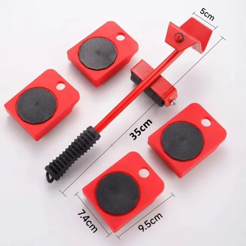 Size of 5 Pcs Furniture Moving Transport Roller Set