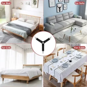 Usages of Bed Sheet Fasteners Holder Gadgets