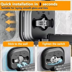 Wall Mounted Retractable Clothes Drying Rack