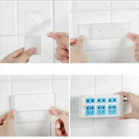 Usages of Adhesive Power Panel Holder