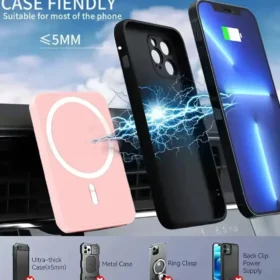 Best wireless car charger dashboard adhesive mount installation – wireless charger holder for car PTMYLE