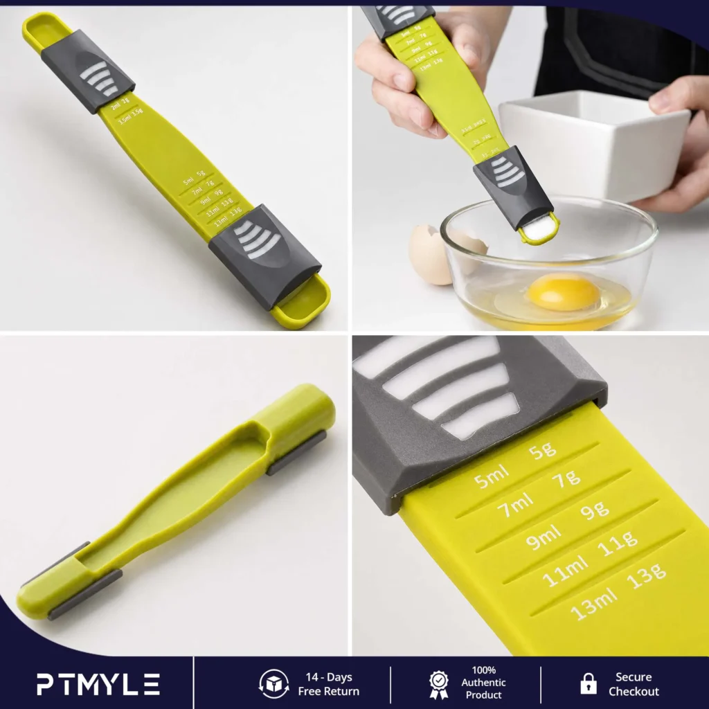 Measuring Spoon | 2-in-1 Adjustable Baking Spoon KSA