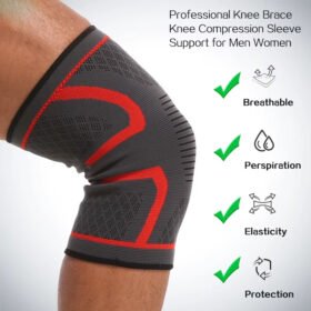 Knee Sleeves Best Knee Compression Sleeve for Sports Gym KSA – PTMYLE