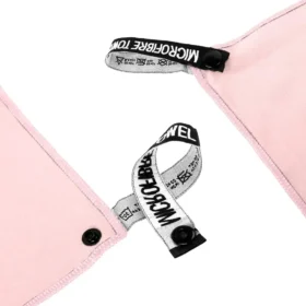 sports towel folded in carry pouch – compact sports bath towel ksa