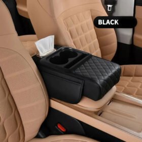 Car armrest box in black, grey, orange and black-red colors – PTMYLE KSA