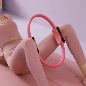 Pilates ring chest press exercise – ring pilates workout fitness accessories ksa