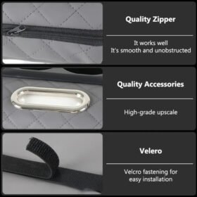 Dual car cup holders on armrest console extender – car armrest box KSA