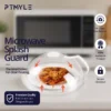 Food Cover for Kitchen – Transparent Reusable Microwave Food Cover Lid KSA