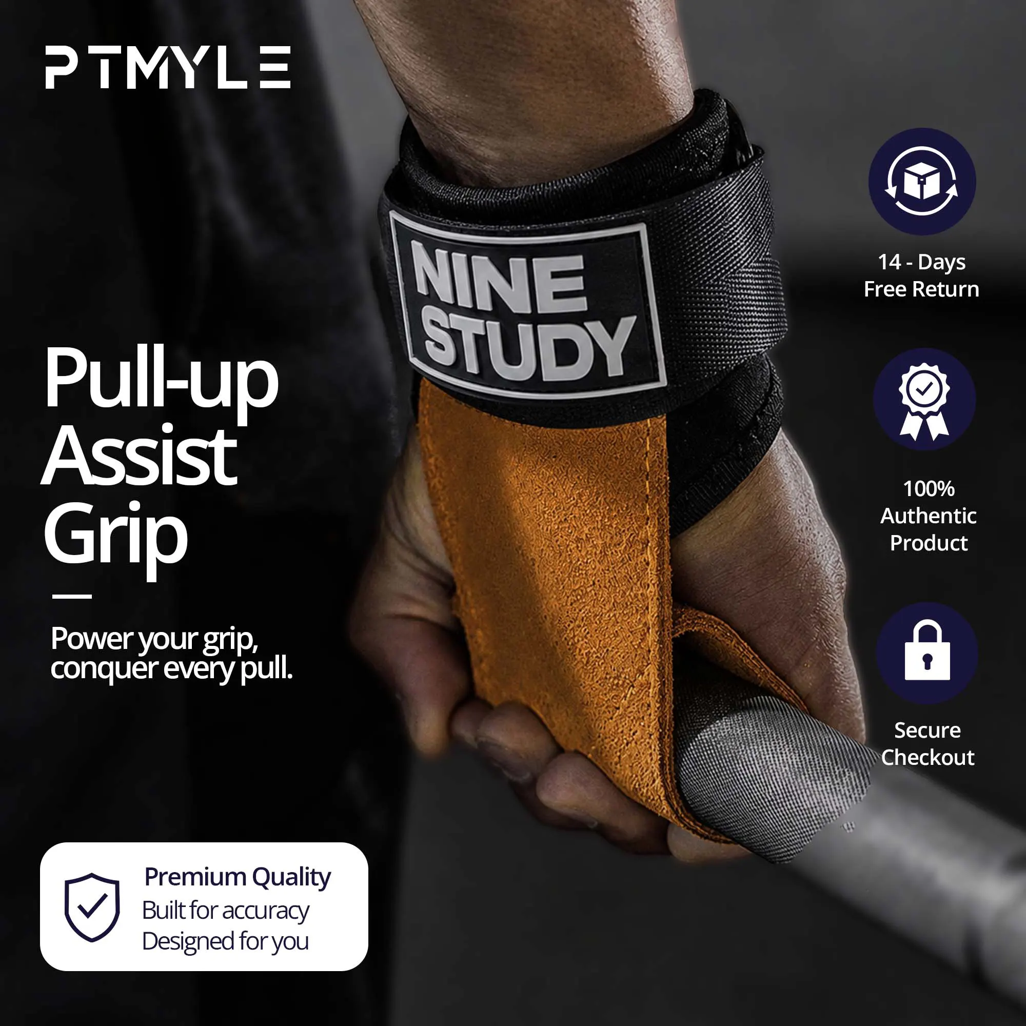 Best gym gloves with wrist support – Professional fitness gloves for weightlifting KSA PTMYLE