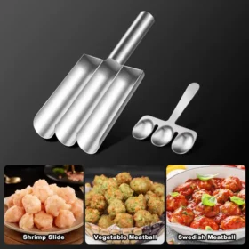 meatball maker KSA push pendant stainless steel