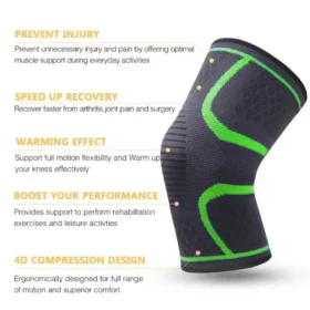 Athlete wearing knee sleeve during basketball – leg sleeve sports ksa PTMYLE