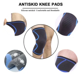 Knee compression sleeve worn during running – best knee sleeves ksa