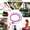 Weighted Hula Hoop Smart Fitness Hoop Weight Loss Workout KSA – PTMYLE