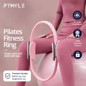 Pilates Ring Best Fitness Circle Full Body Workout Toning KSA PTMYLE