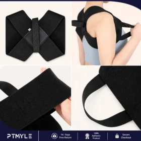 Posture Corrector Best Back Shoulder Support Belt Spine Alignment KSA PTMYLE