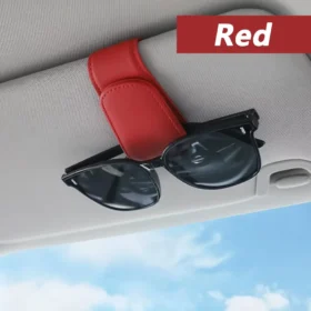 Car glasses holder in 6 colors beige red black gray orange pink – PTMYLE KSA