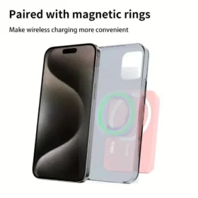 30W Magnetic Wireless Car Charger – Best wireless car charger with MagSafe fast charging KSA PTMYLE
