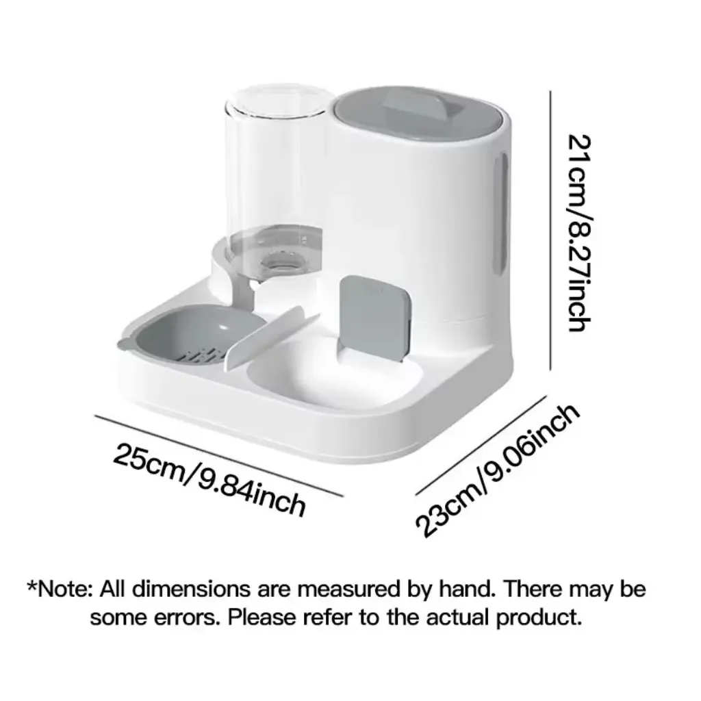 Cat feeder dimensions 21x25x23cm – automatic pet feeder specifications KSA