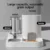 Automatic cat feeder 2-in-1 gravity cat food dispenser pet supplies KSA PTMYLE