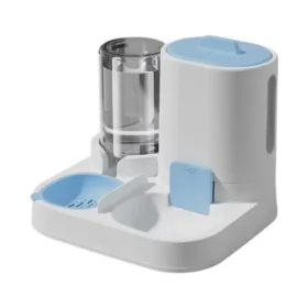 Automatic cat feeder in gray green blue – pet feeder pet supplies KSA PTMYLE