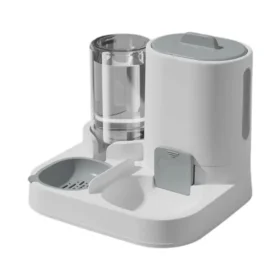 Automatic cat feeder in gray green blue – pet feeder pet supplies KSA PTMYLE