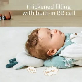 Baby safety pillow unicorn shape – baby head shaping pillow toddler KSA