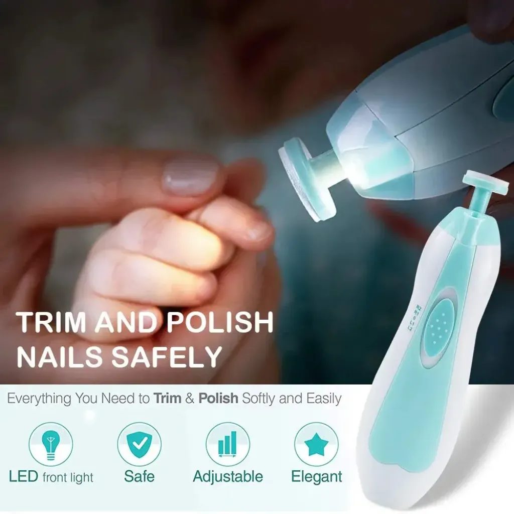 Baby nail trimmer LED light illuminating nail – cut nails safely KSA