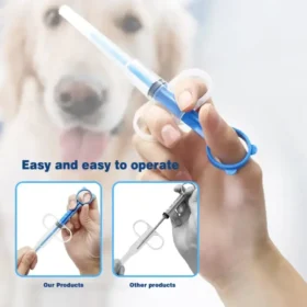 Cat pill shooter soft silicone tip pet medicine pet care products KSA PTMYLE