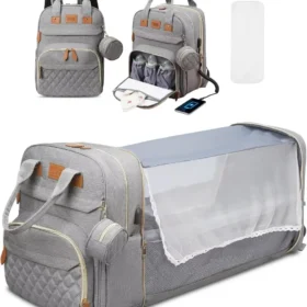 Diaper bag backpack 8 colors mesh ventilated – baby bag options ksa
