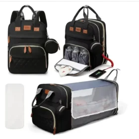 Diaper bag backpack 8 colors mesh ventilated – baby bag options ksa