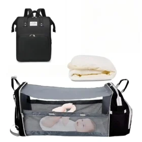 Diaper bag backpack 8 colors mesh ventilated – baby bag options ksa
