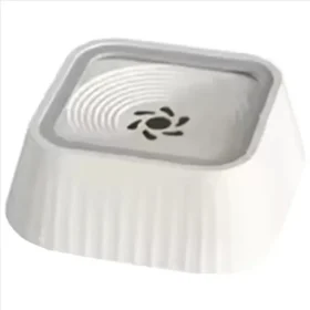 Dog water bowl in white pink gray – dog bowls pet products KSA PTMYLE