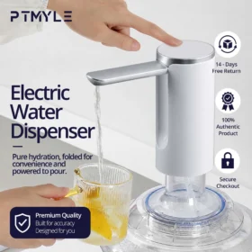 Electric Water Pump Rechargeable Foldable Water Dispenser 19L Gallon KSA – PTMYLE
