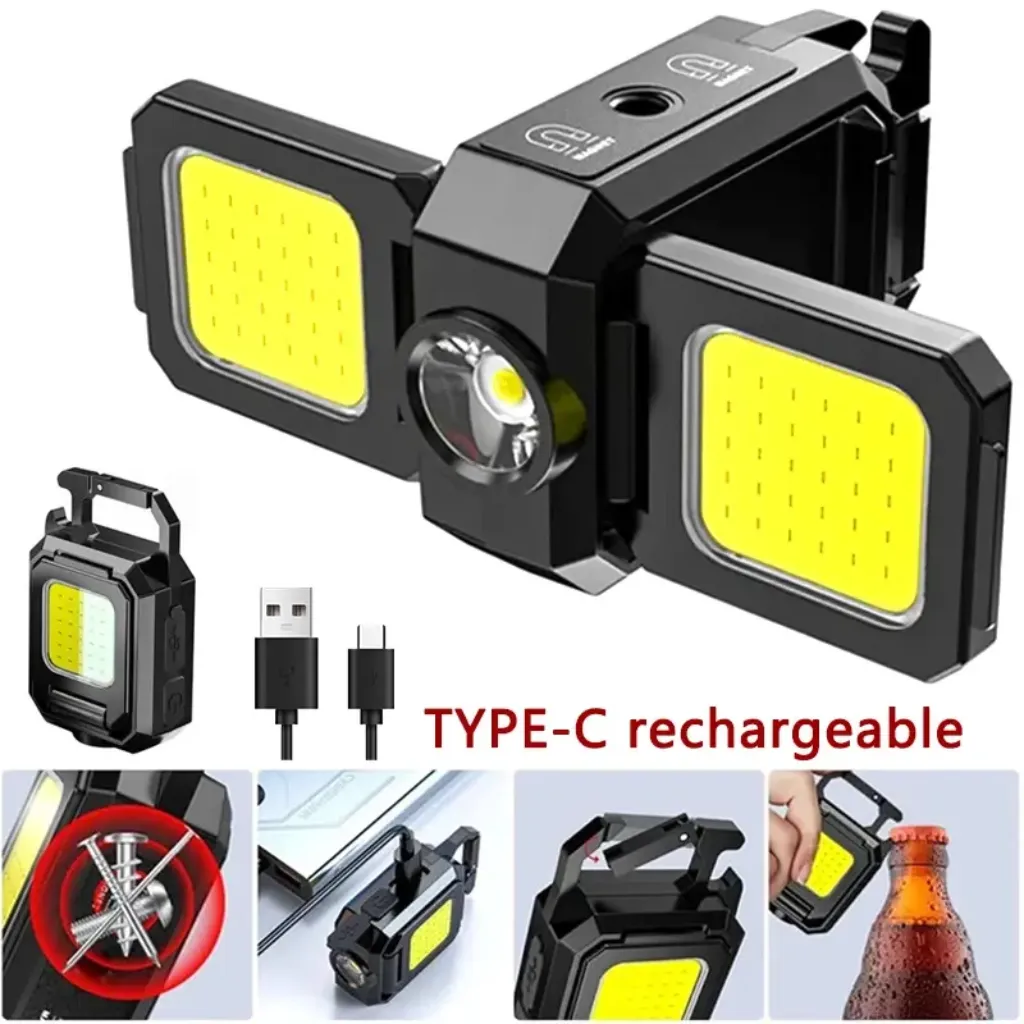 Work light magnetic base flashlight portable LED outdoor lights KSA PTMYLE