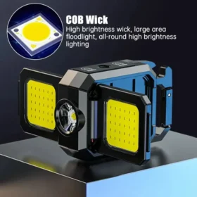 Mini rechargeable flashlight portable LED camping lights outdoor lights work light KSA PTMYLE
