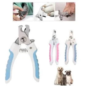 Cat nail clippers ergonomic grip pet grooming dog nail trimming KSA