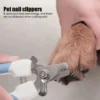 Pet nail clipper cat nail clippers stainless steel pet grooming cat grooming KSA PTMYLE