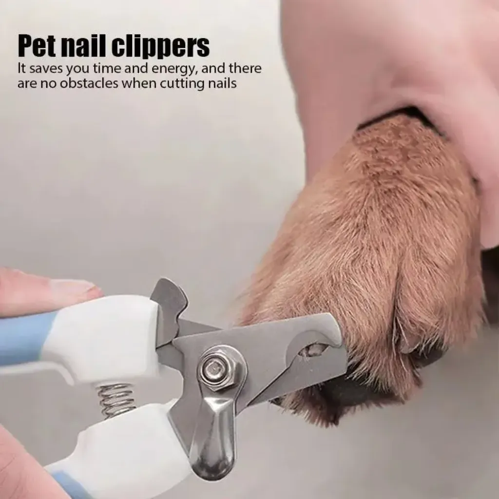 Pet nail clipper cat nail clippers stainless steel pet grooming cat grooming KSA PTMYLE