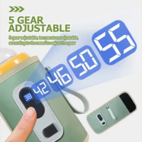 USB baby bottle warmer digital temperature display – baby bottle warmer KSA