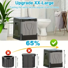 Camping toilet portable bathroom portable toilet seat camping outdoor toilet KSA