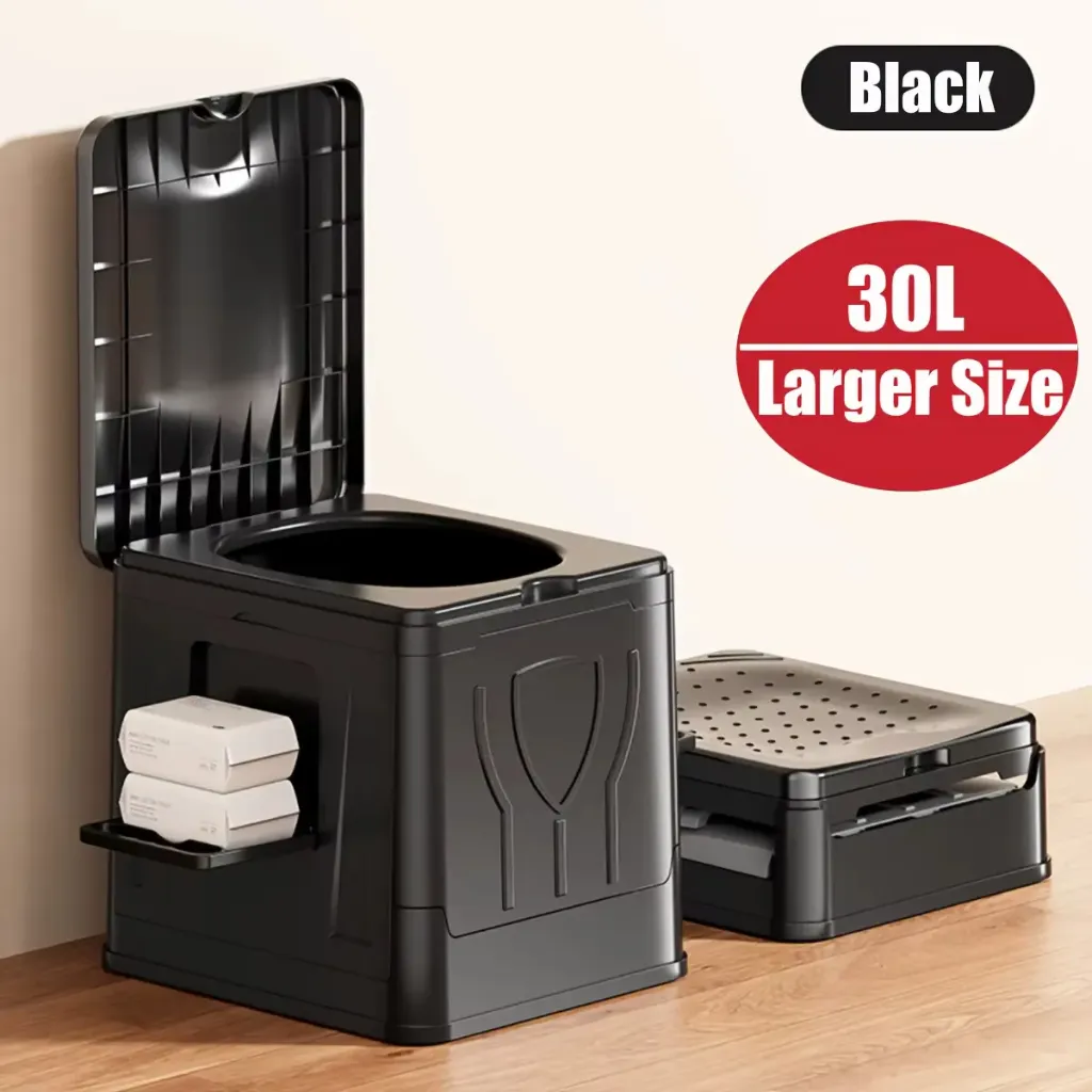 Portable camping toilet foldable portable toilet toilet accessories camping bathroom KSA PTMYLE