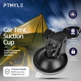 Tent suction cups securing hook camping tarp car camping gear camping accessories KSA PTMYLE