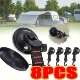 Camping tarp securing hook tent suction cups car camping gear outdoor KSA